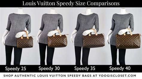 compare lv speedy 25 and 30|lv speedy 25 dimensions.